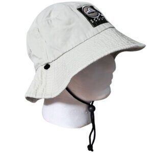 SCOUT SMART Embroidered Patch Outdoor Khaki Bucket Hat - NWOT - Men's OSFM